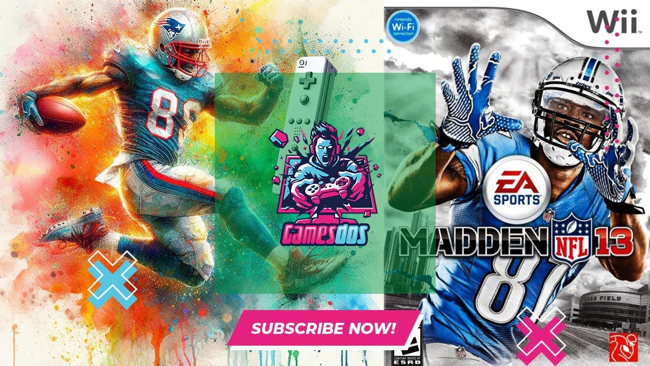 Madden NFL 13 (11 on 11) Gameplay Nintendo Wii HD 1080p