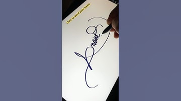 Send your name and subscribe #Calligraphy #Writing #AI #signature