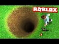 JUMPING INTO A BOTTOMLESS PIT IN ROBLOX