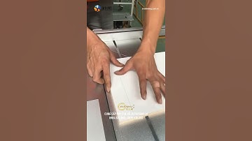 Cắt ván công nghiệp đường nét đẹp 2 mặt bằng máy cưa bàn trượt JT 9 #shorts