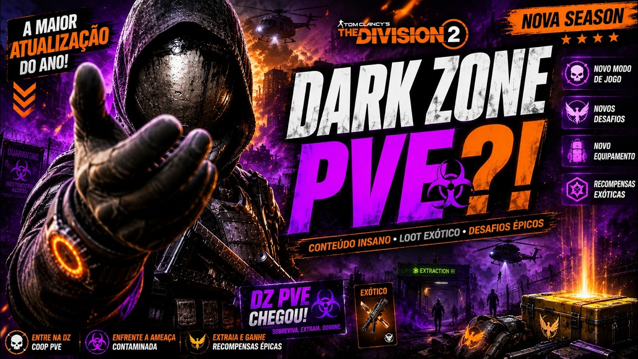 FINALMENTE A DARK ZONE PVE?! 😳 - YouTube