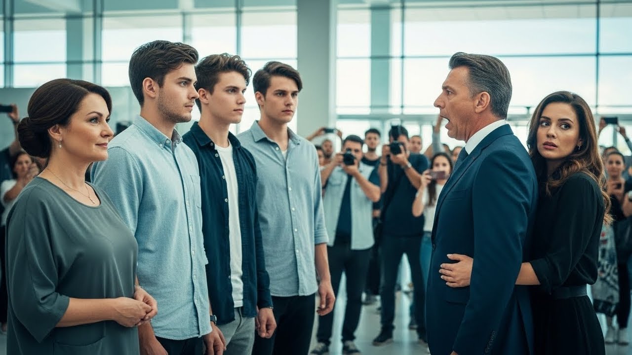 A meddőnek hitt feleség eltűnt. 23 év múlva 3 fiával tért vissza, amitől a férj összeomlott.