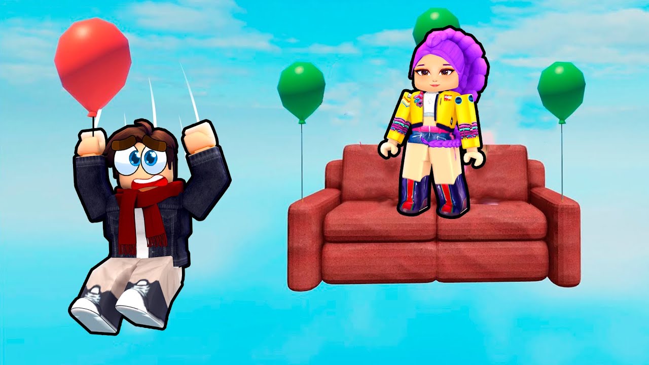 UTILISER des BALLONS pour aller dans la LUNE avec RUMI KPOP DEMON HUNTER sur Roblox !