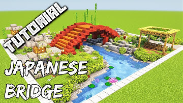 How To Build A Japanese Bridge | Minecraft Tutorial