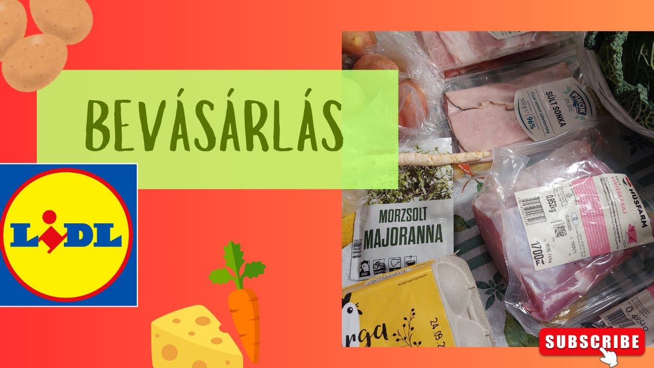 LIDL BEVÁSÁRLÁS - 2025. szeptember 6.