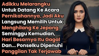 Adikku Melarang Datang Ke Acara Pernikahannya - Aku Lalu Pergi Ke Jepang Ponselku Penuh Panggilan
