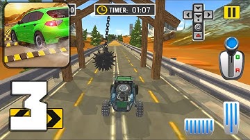 Speed Bump Car Crash Test: Speed Breaker Challenge - Mobile Gameplay Walkthrough Part 3 iOS, Android