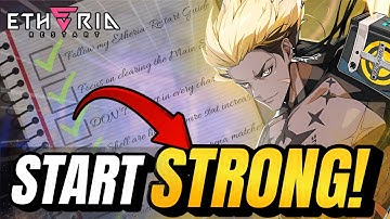 Etheria: Restart Beginner Guide – How to Progress FAST & Get STRONG Early!