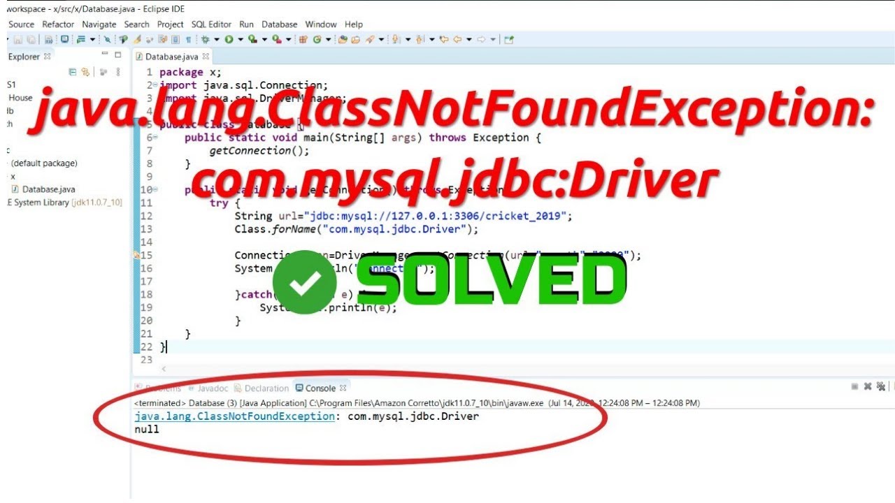 Java lang classnotfoundexception main. Error: could not find or load main class main caused by: java.lang.CLASSNOTFOUNDEXCEPTION: main.