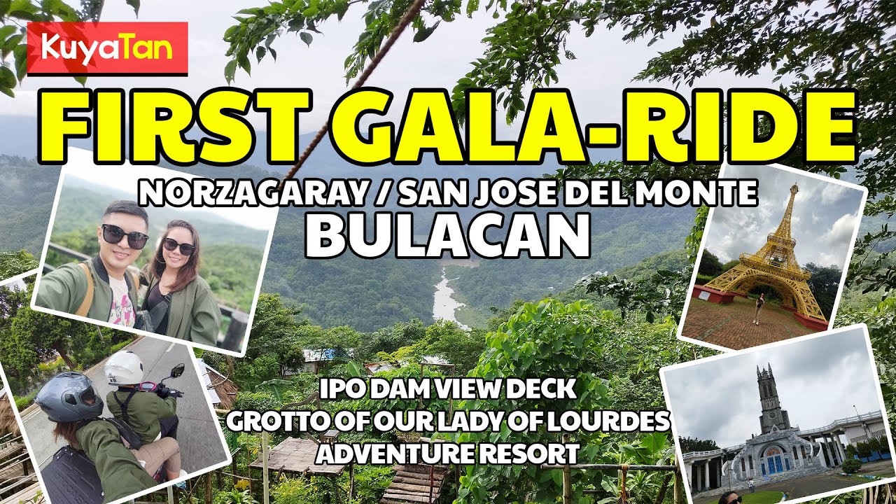First Gala-Ride | Norzagaray, Bulacan | Ipo Dam View Deck | #vlog #ipodam #motovlog #kuyatan
