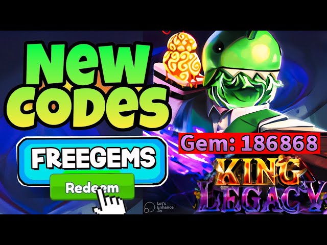 NEW* ALL WORKING CODES FOR KING LEGACY IN DECEMBER 2023! ROBLOX KING LEGACY  CODES 