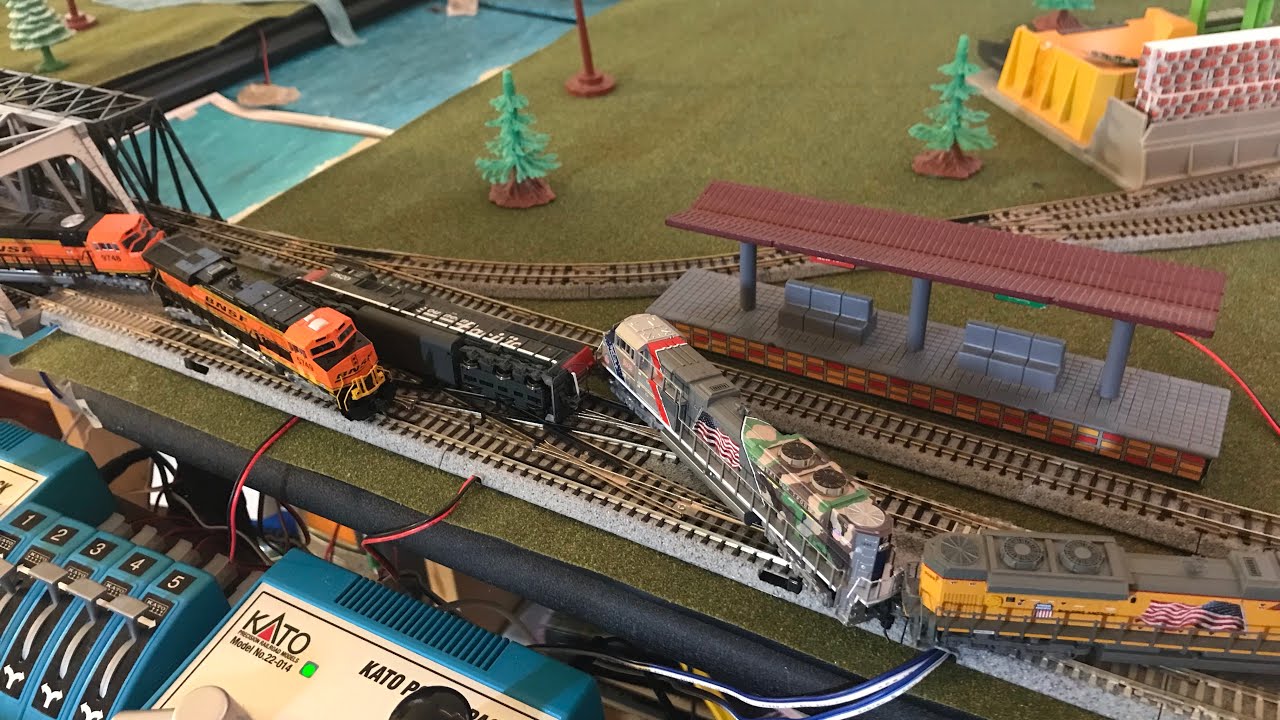Model Train Derailments Compilation 1 YouTube