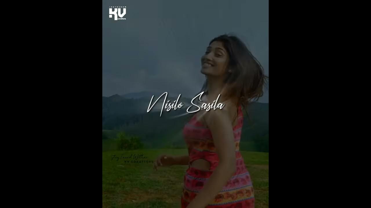 Nisilo Sasila ️telugu Love ️ Whatsappp Status Video Youtube