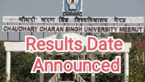 CCS UNIVERSITY 2021 admission || CCS || CCSU NEWS update || CCSU EXAM form /CCSU results updates/