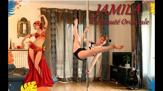 Pole Dance tutorial: Jamila. Niveau Débutant