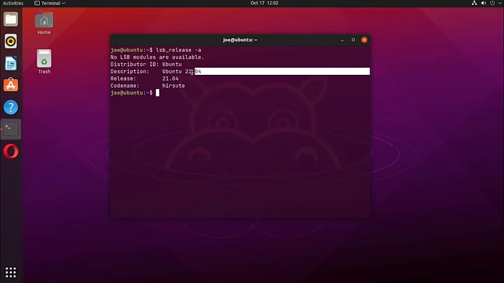 Upgrade Ubuntu 20.04 to 21.04