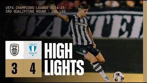 Τα στιγμιότυπα του ΠΑΟΚ-Μάλμε - PAOK TV