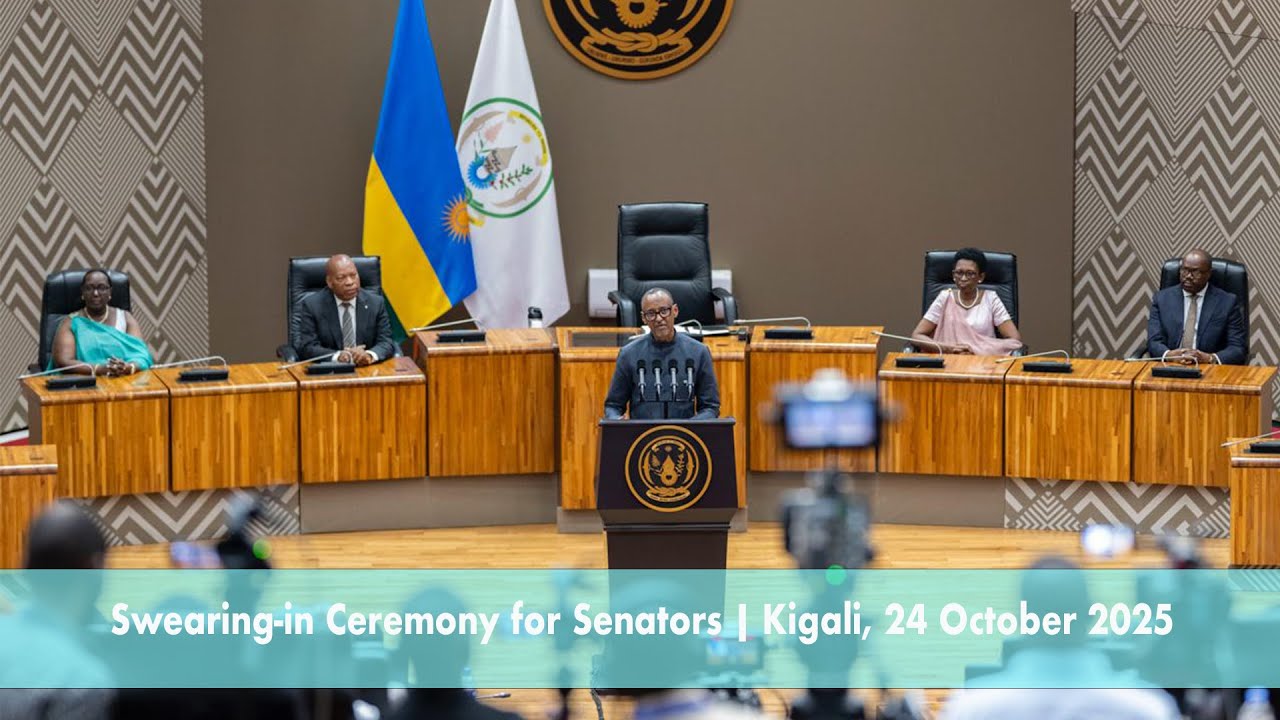 Swearing-in Ceremony for Senators | Kigali, 24 October 2025
