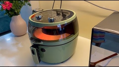 Nồi Chiên Không Dầu NineShield 8L Có Tốt Không? - Thử rang đậu phộng và cái kết | Chít Chùm Review