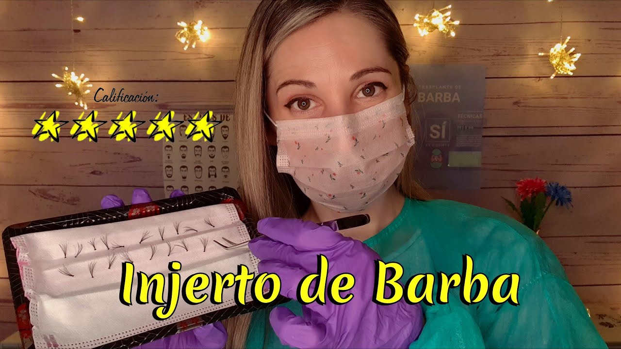 La mejor Clínica Capilar |  Injerto de Barba 5 Estrellas (Roleplay) | SusurrosdelSurr ASMR