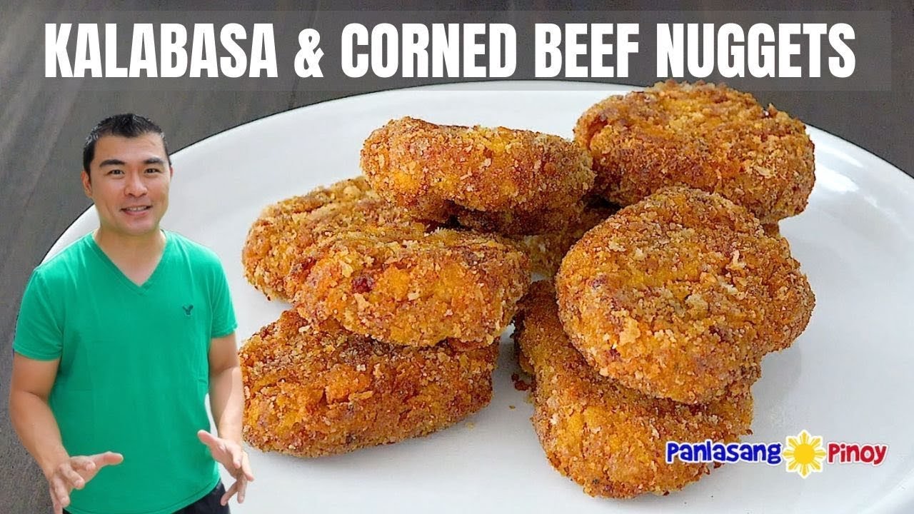 Kalabasa and Corned Beef Nuggets | Homemade Nuggets | Panlasang Pinoy