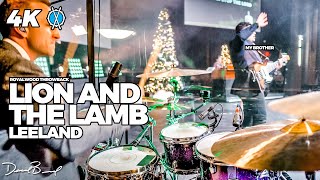 Video thumbnail of "Lion and the Lamb Drum Cover // Leeland // Daniel Bernard"