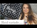 Haul Amazon y Tedi / Haul Random