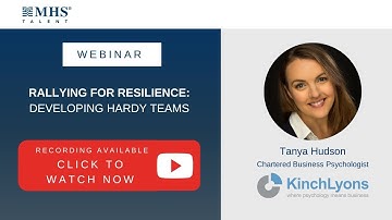 Rallying for Resilience: Developing Hardy Teams | Full Webinar