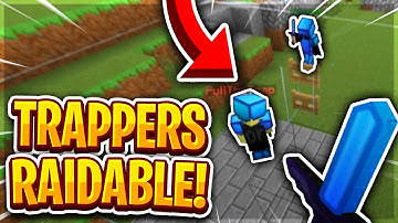 LIVING IN A FALLER | RICH TRAPPER MADE RAIDABLE *INSANE* | MINECRAFT HCF