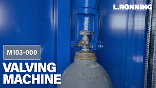 Valving Machine - To Remove And Insert Valves Into Gas Cylinders