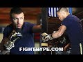 VASILIY LOMACHENKO FULL MEDIA WORKOUT; SHOWS OFF SPEED, POWER, AND AGILITY AHEAD OF LINARES CLASH