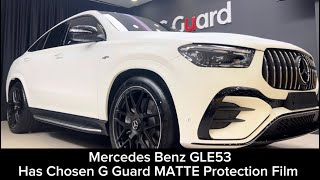 2024 Mercedes-Benz GLE53  has chosen 𝙂 𝙂𝙪𝙖𝙧𝙙 𝙈𝘼𝙏𝙏𝙀 (8 𝐦𝐢𝐥𝐬) for a full car protection