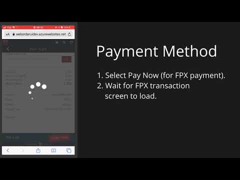 Zeoniq Weborder FPX Payment