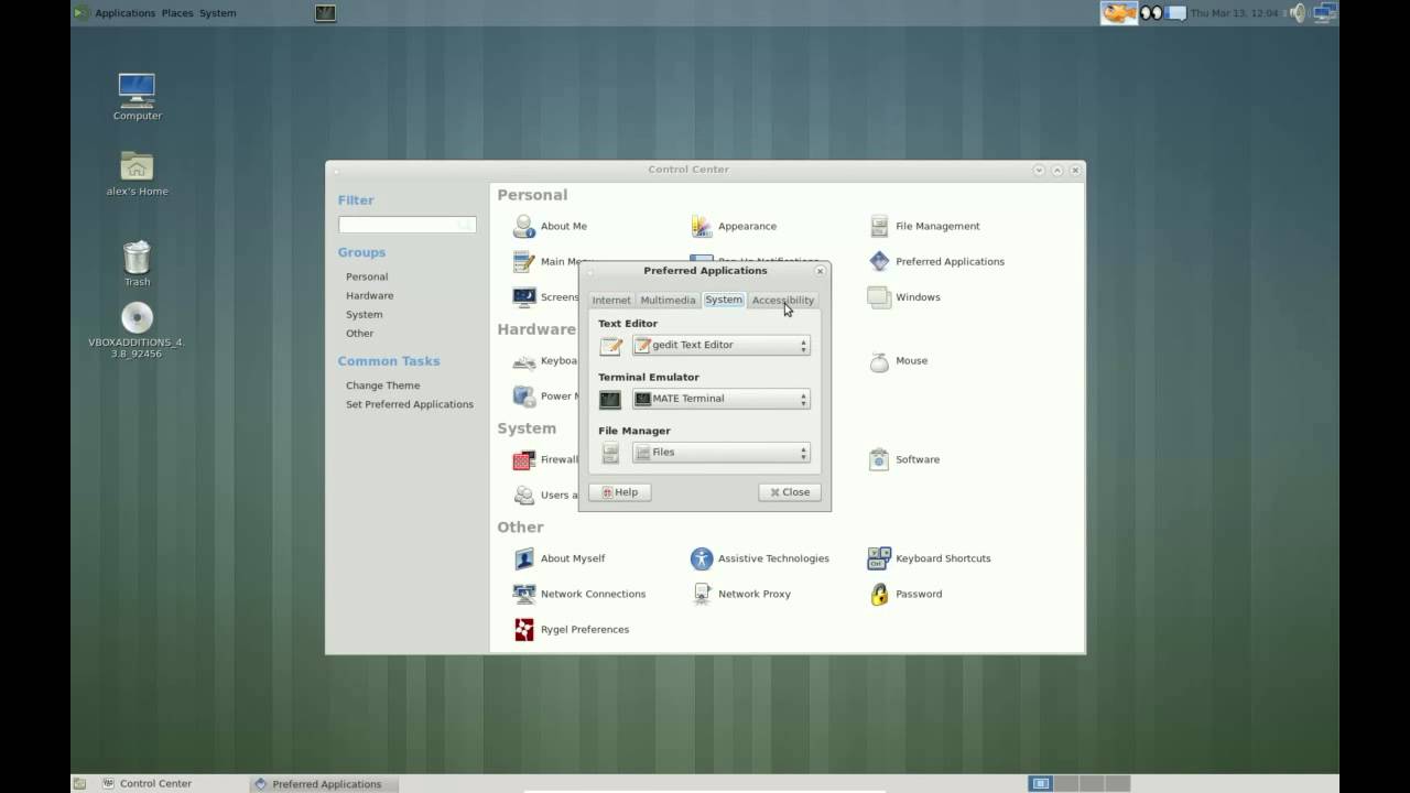 Mate Desktop 1 8 Youtube