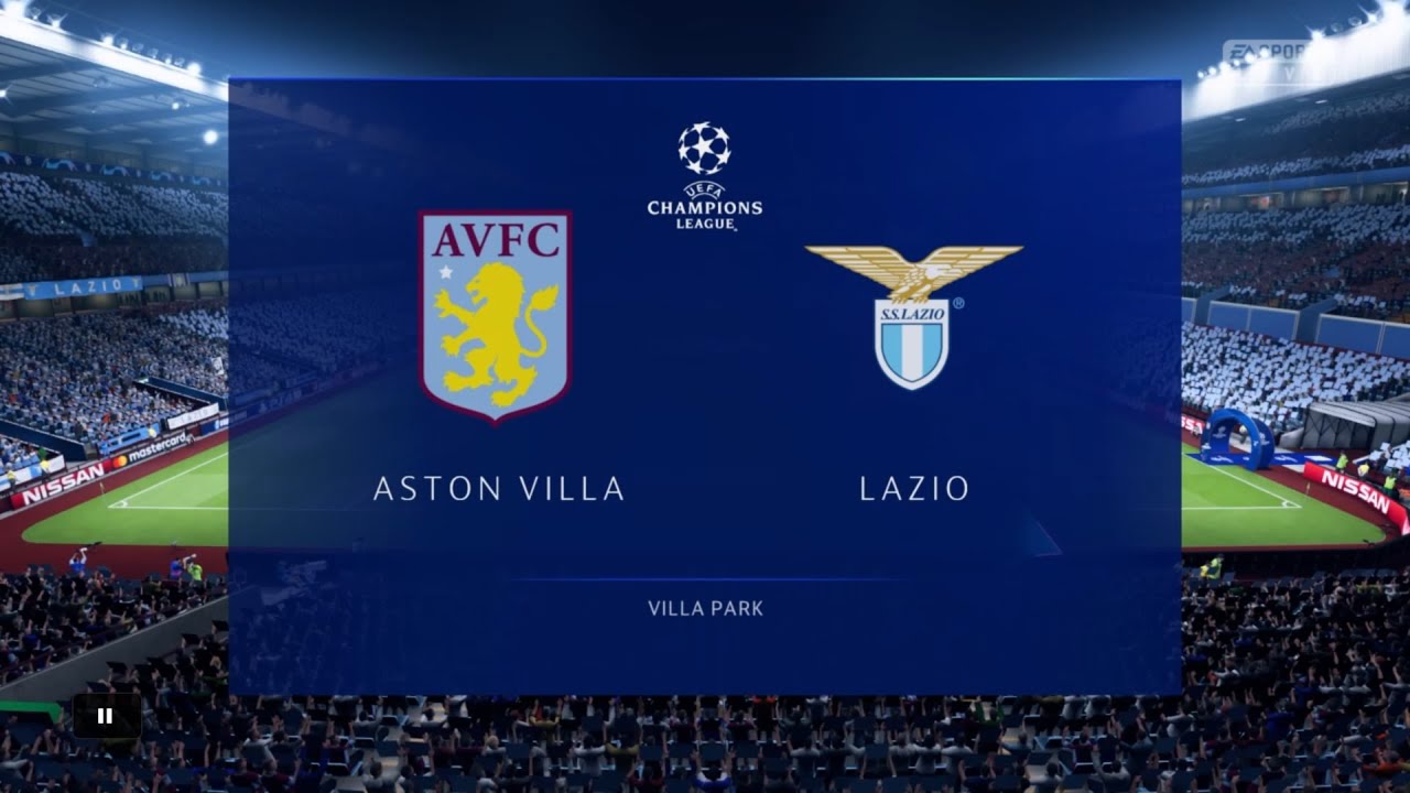 FIFA 19 | LAZIO VS ASTON VILLA GAMEPLAY WALKTHROUGH CHAMPIONS LEAGUE GROUP STAGE 1080/60HZ PS4