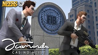 Breaking into F.I.B. - Diamond Casino Heist Pt.2 GTA 5