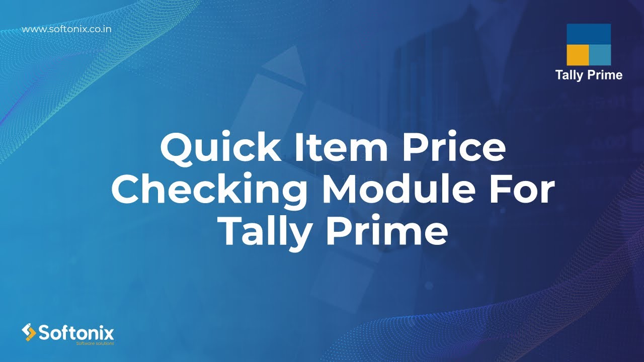 Quick Item Price Checking Module For Tally Software. - YouTube