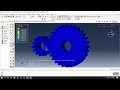 Gear box in ABAQUS training packages…FEAASSIST.uk