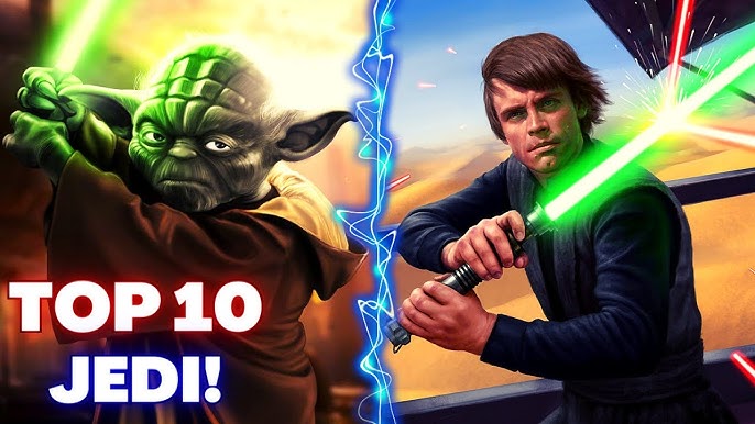 Os 10 Jedis mais poderosos de todos os tempos!