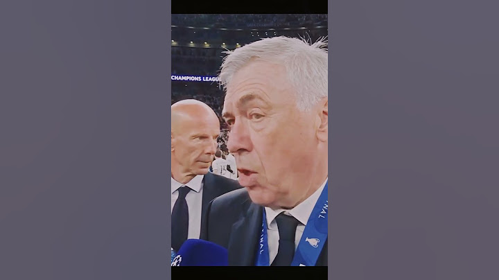 Ancelotti Singing "Hala Madrid"🎤 #football #realmadrid #ancelotti