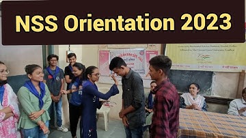 Orientation Programme 2023 | NSS
