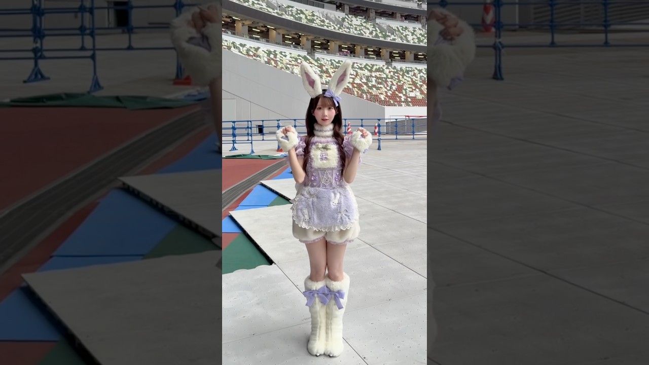 国立で着た新衣装がどれも可愛すぎて幸せだよーーー??#大谷映美里 