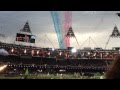 Red Arrows Olympic Opening Ceremony Flyover