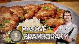 BRAMBORÁKY S MLETÝM VEPŘOVÝM MASEM 👍