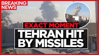 IRAN UNDER ATTACK CAUGHT ON CAM | Explosions Rock Tehran As Israel Launches 'Pre-Emptive Strike'