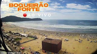 AO VIVO PRAIA GRANDE    - BOQUEIRÃO CANTO DO FORTE - CÂMERA