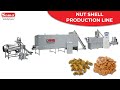 Nut shell production line machine