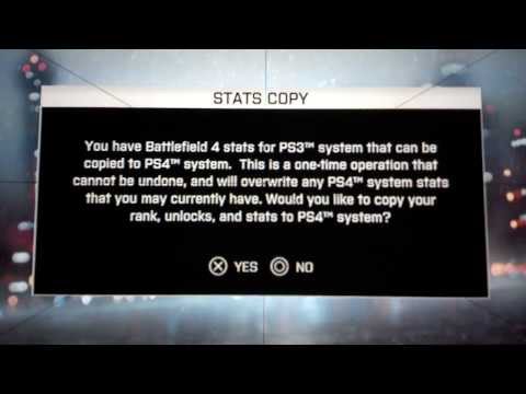 A1R5N1P3R Battlefield 4 ps3 to ps4 stats transfer