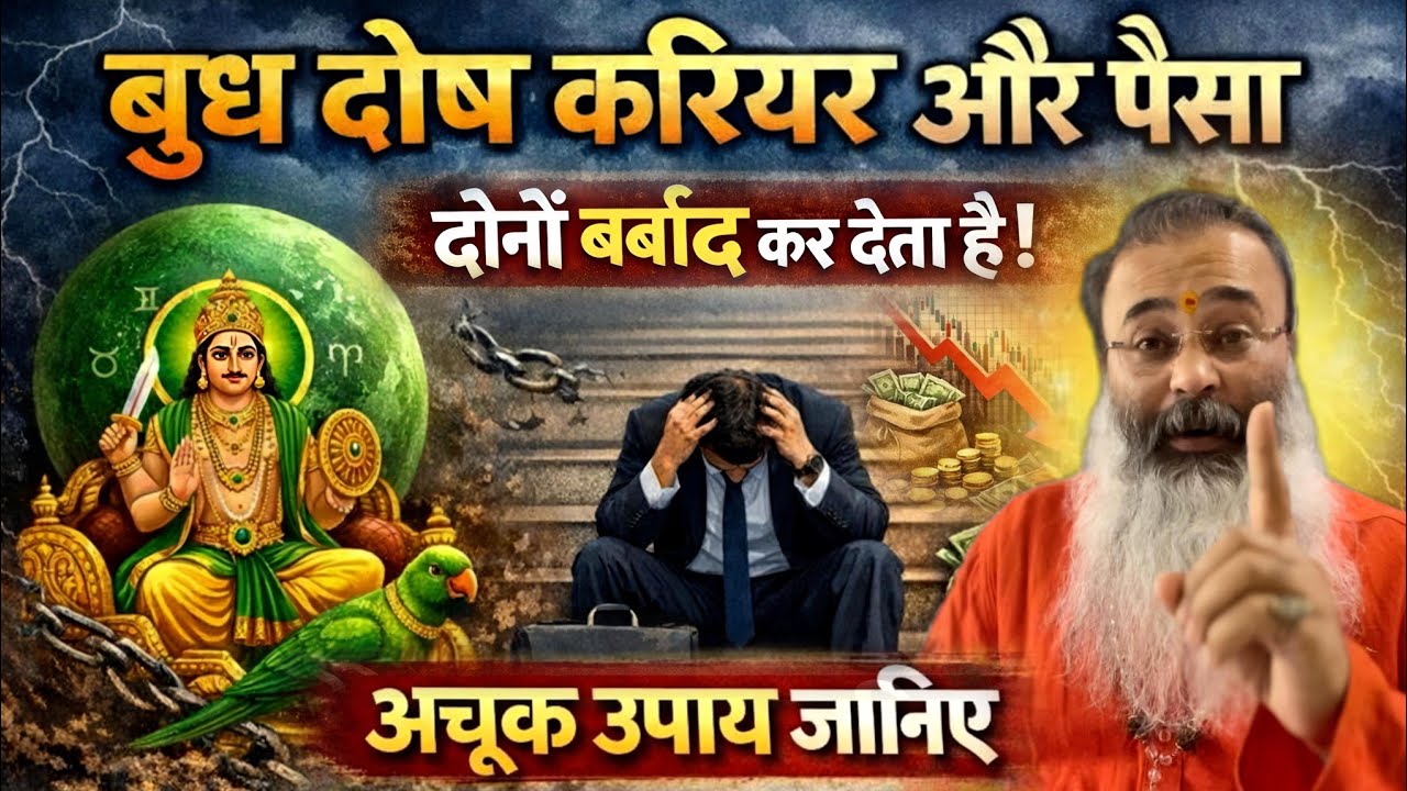 बुध दोष कैसे बिगाड़ता है आपका करियर और पैसा? असली उपाय जानें | Baba Dhyanii