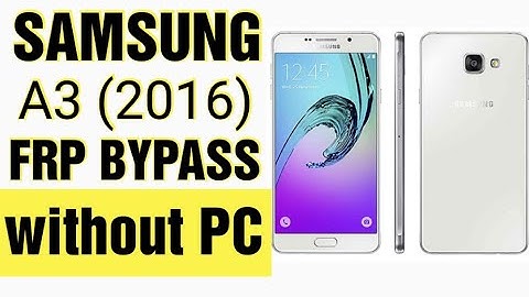 REMOVE GOOGLE ACCOUNT A3 2016 || FRP BYPASS SM-A310 7.0 || WHITHOUT PC || YOUTUBE